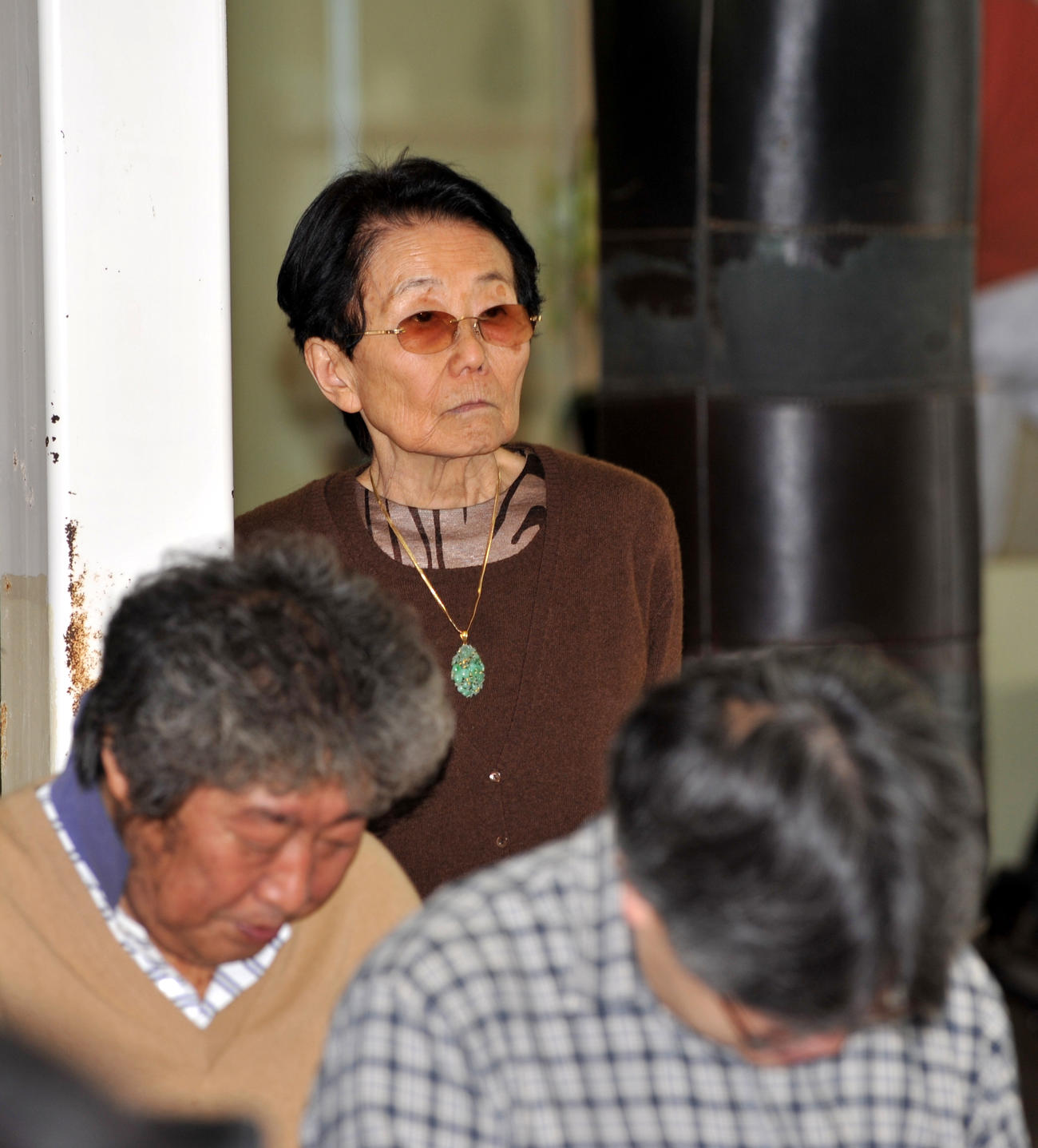 帝拳ジムの長野ハルさん（2011年1月24日撮影）