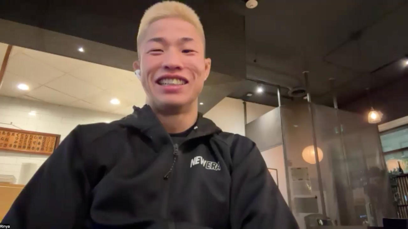 ムイン・ガフロフとのUFC4戦目に向けて取材に応じる中村倫也（C）U－NEXT