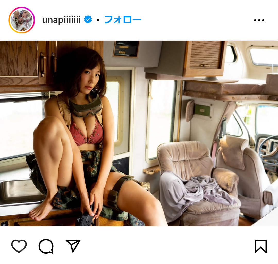 ウナギ・サヤカのインスタグラムから