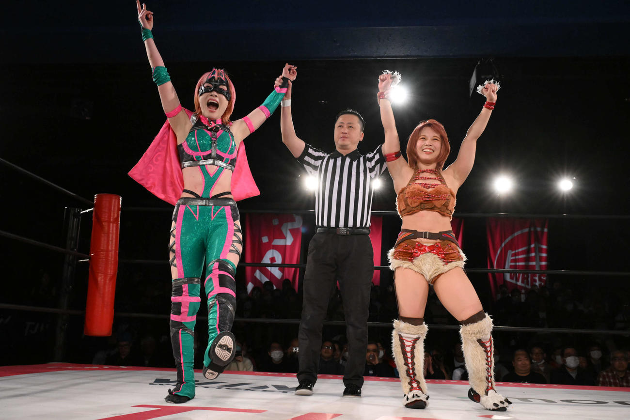決勝に進出したハイパーミサヲ＆中島翔子