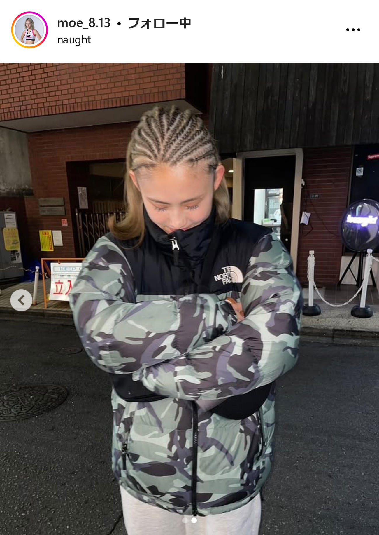 MOEインスタグラムから