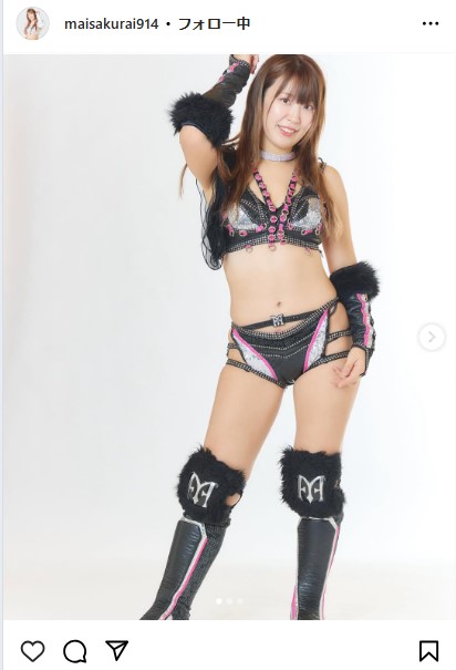桜井麻衣のインスタグラムから
