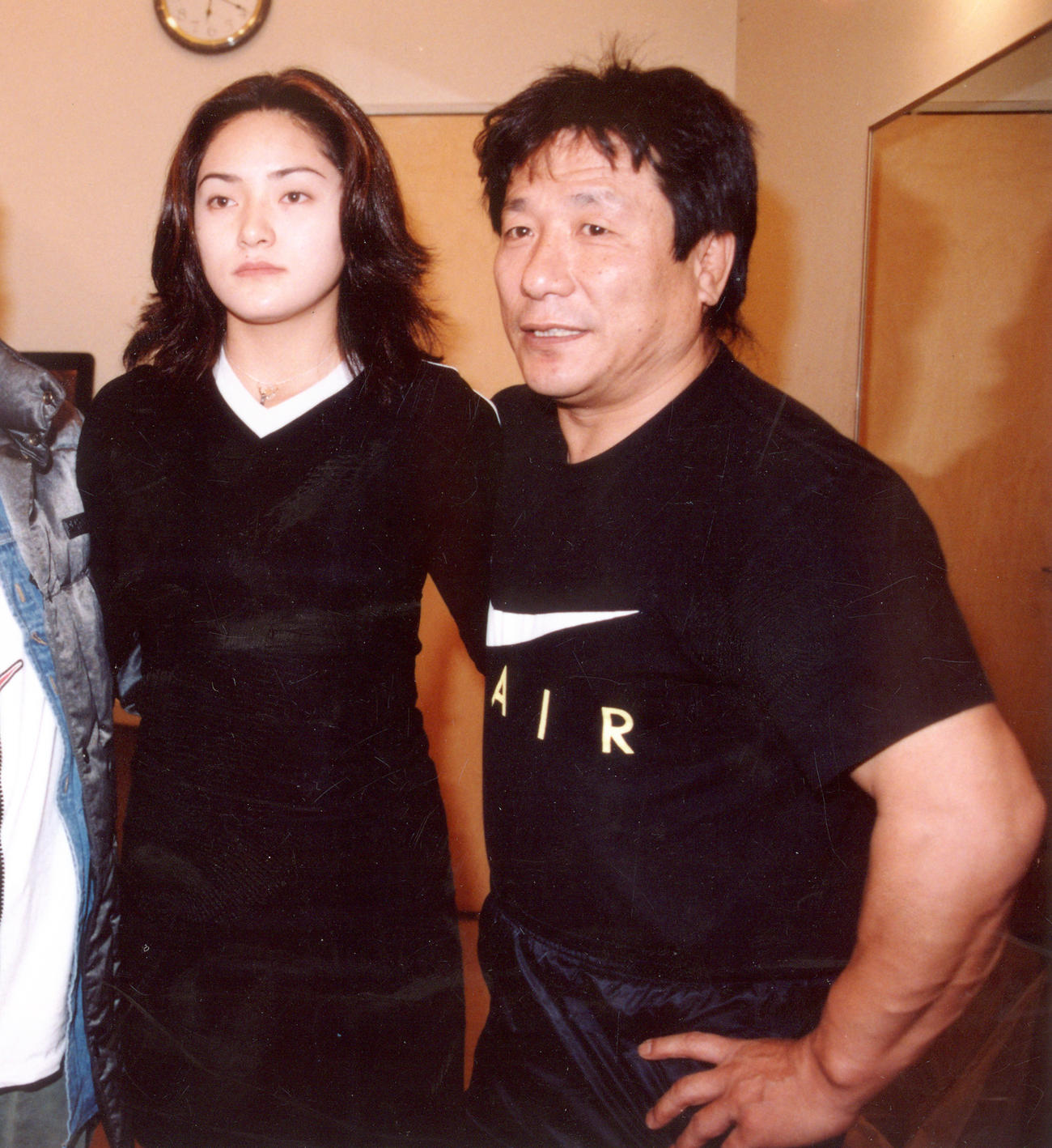 グラン浜田さん（右）と娘の浜田文子