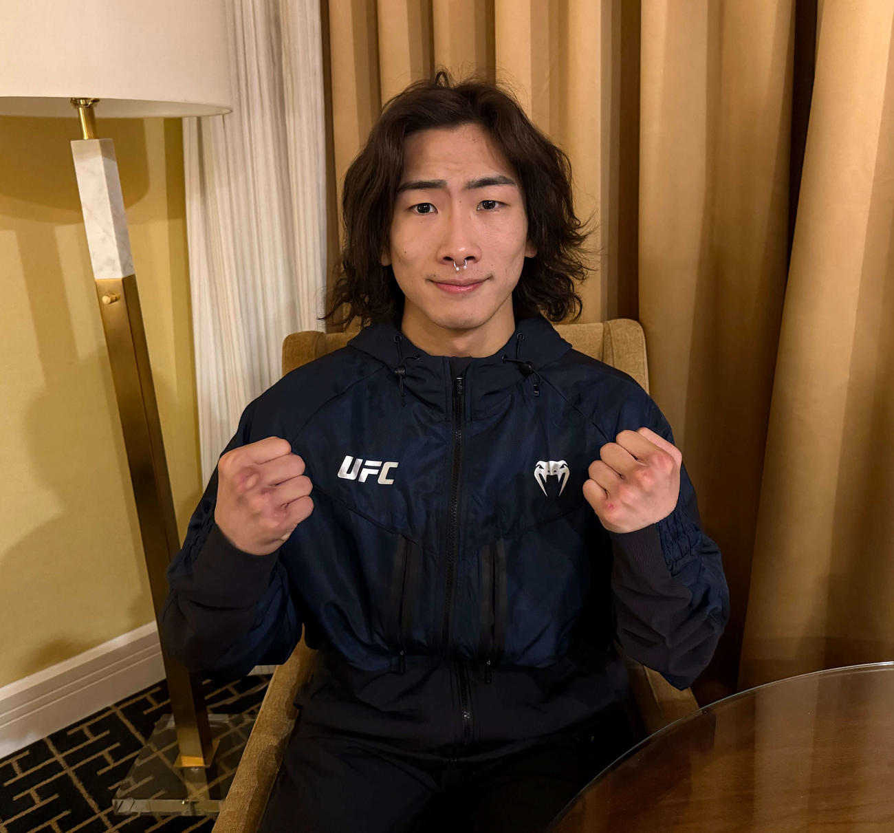 UFCデビュー2連勝を狙うフライ級ファイター鶴屋怜（C）Zuffa LLC／UFC