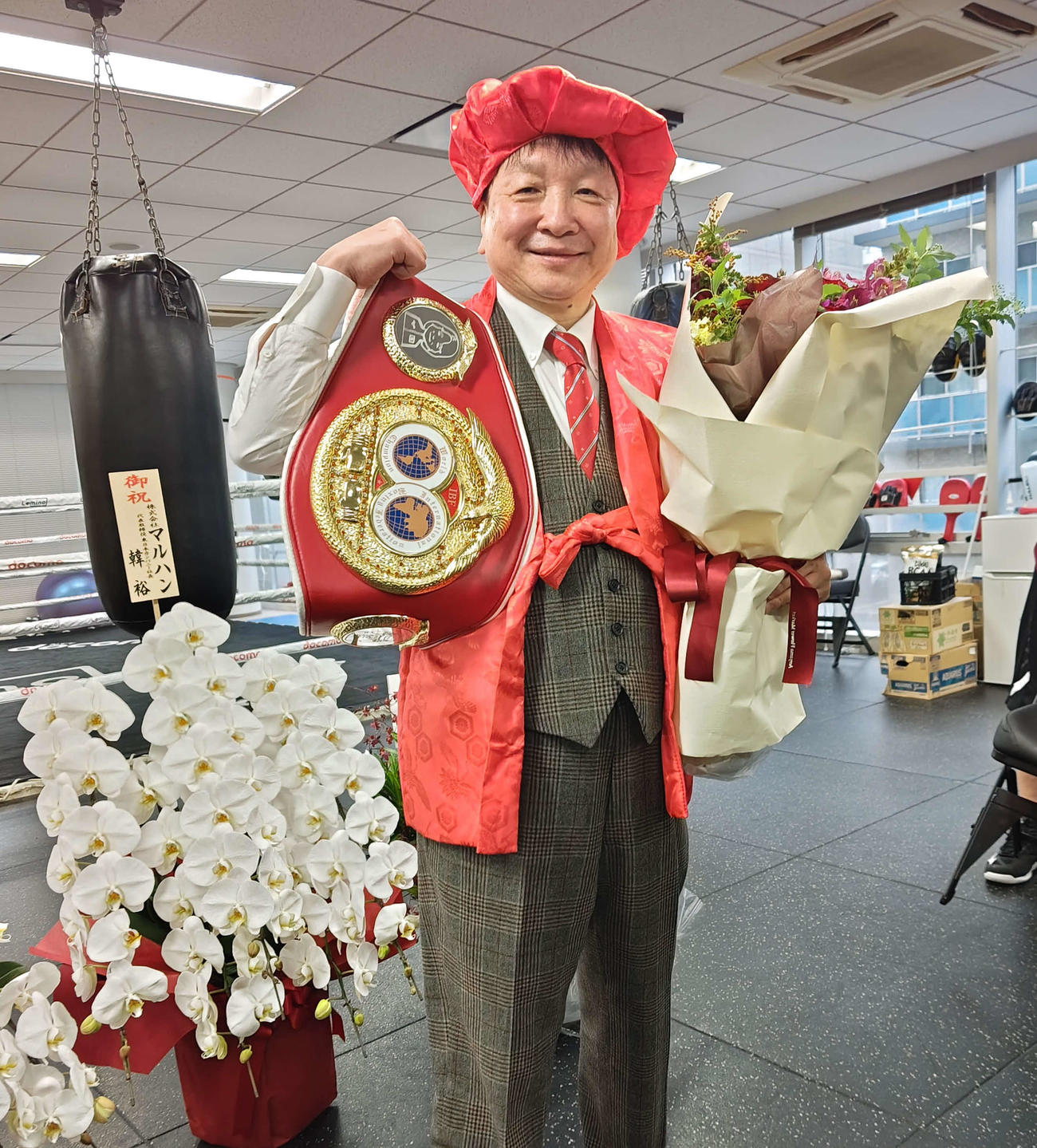 8日に還暦となる60歳の誕生日を迎え、報道陣の取材に対応した大橋ジム大橋秀行会長
