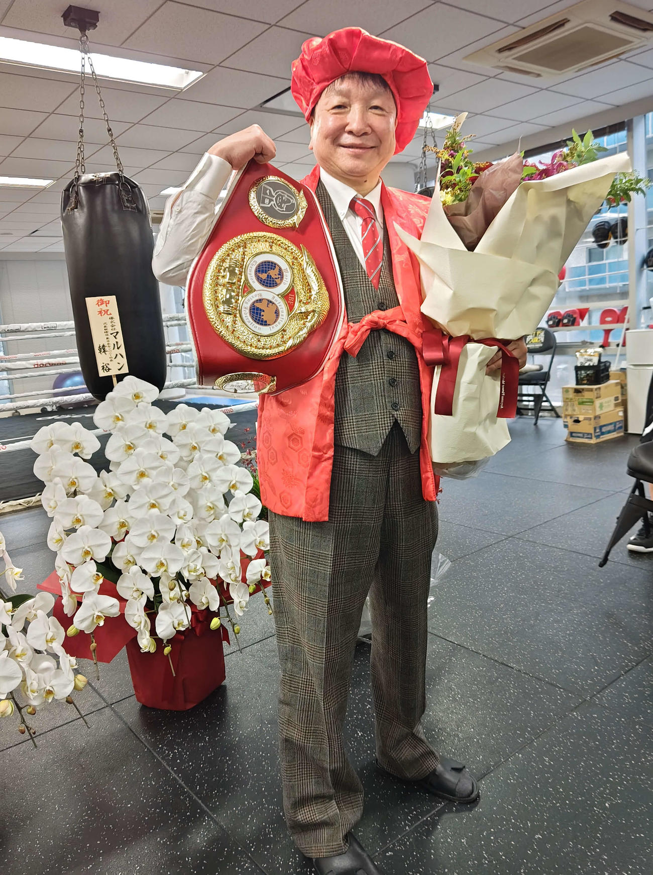 8日に還暦となる60歳の誕生日を迎えた大橋ジム大橋秀行会長