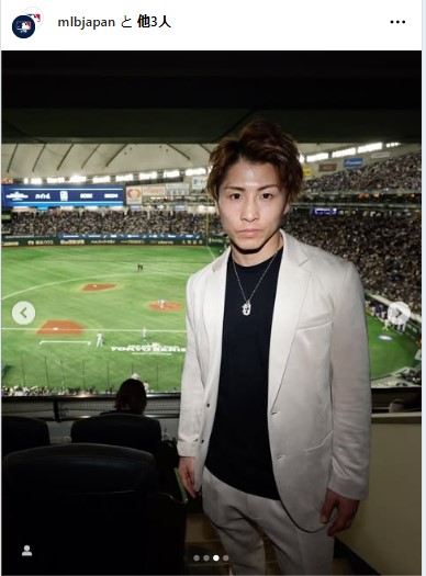 MLBジャパンのインスタグラムから