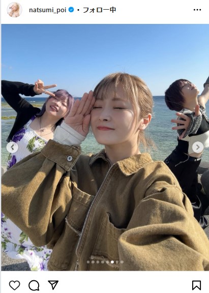 なつぽいのインスタグラムから