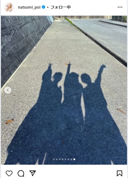 なつぽいのインスタグラムから