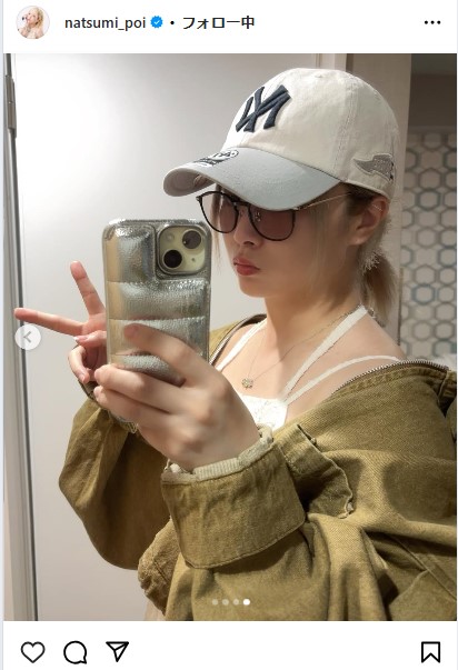 なつぽいのインスタグラムから