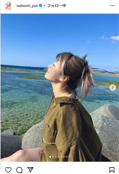 なつぽいのインスタグラムから
