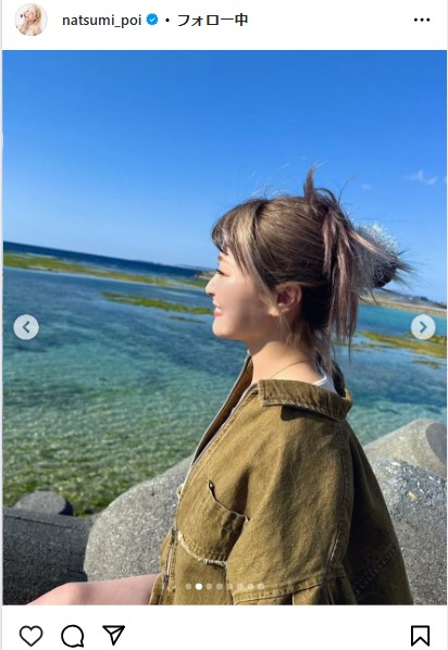 なつぽいのインスタグラムから