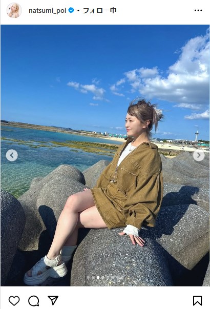 なつぽいのインスタグラムから