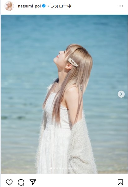 なつぽいのインスタグラムから