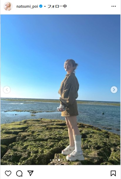 なつぽいのインスタグラムから