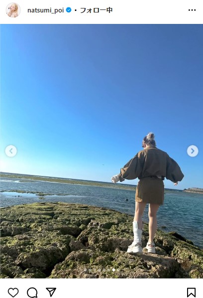 なつぽいのインスタグラムから