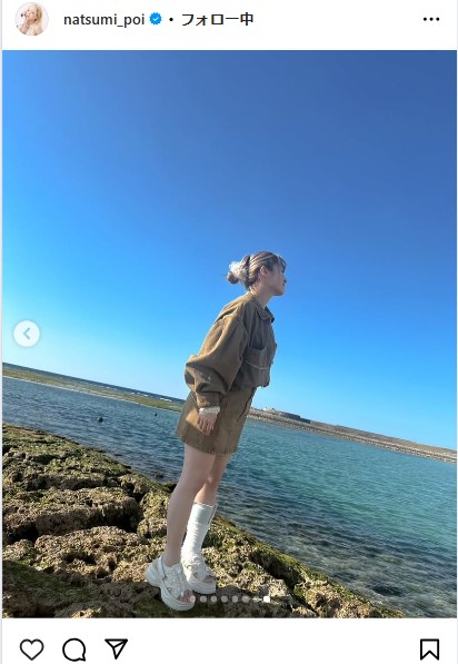 なつぽいのインスタグラムから
