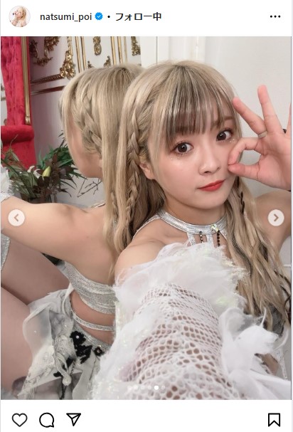 なつぽいのインスタグラムから