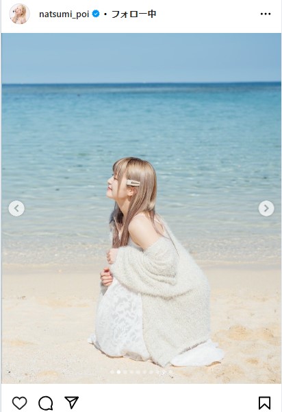 なつぽいのインスタグラムから