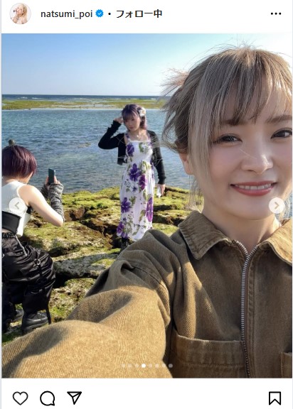なつぽいのインスタグラムから