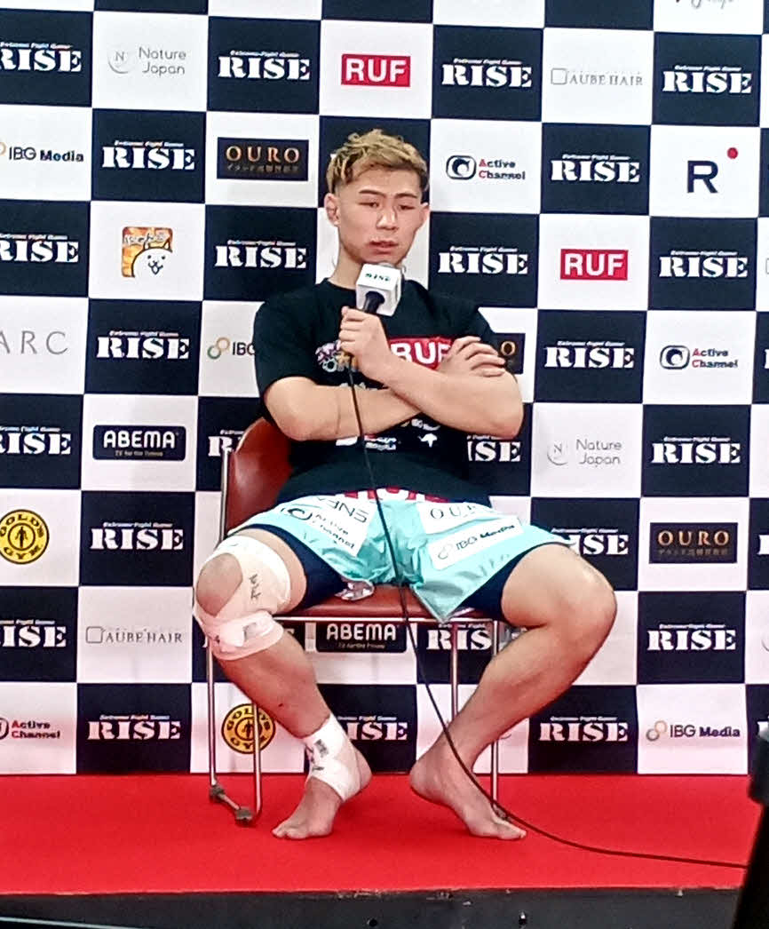 あれだけ殴られても普通に試合後会見に現れたYA－MAN