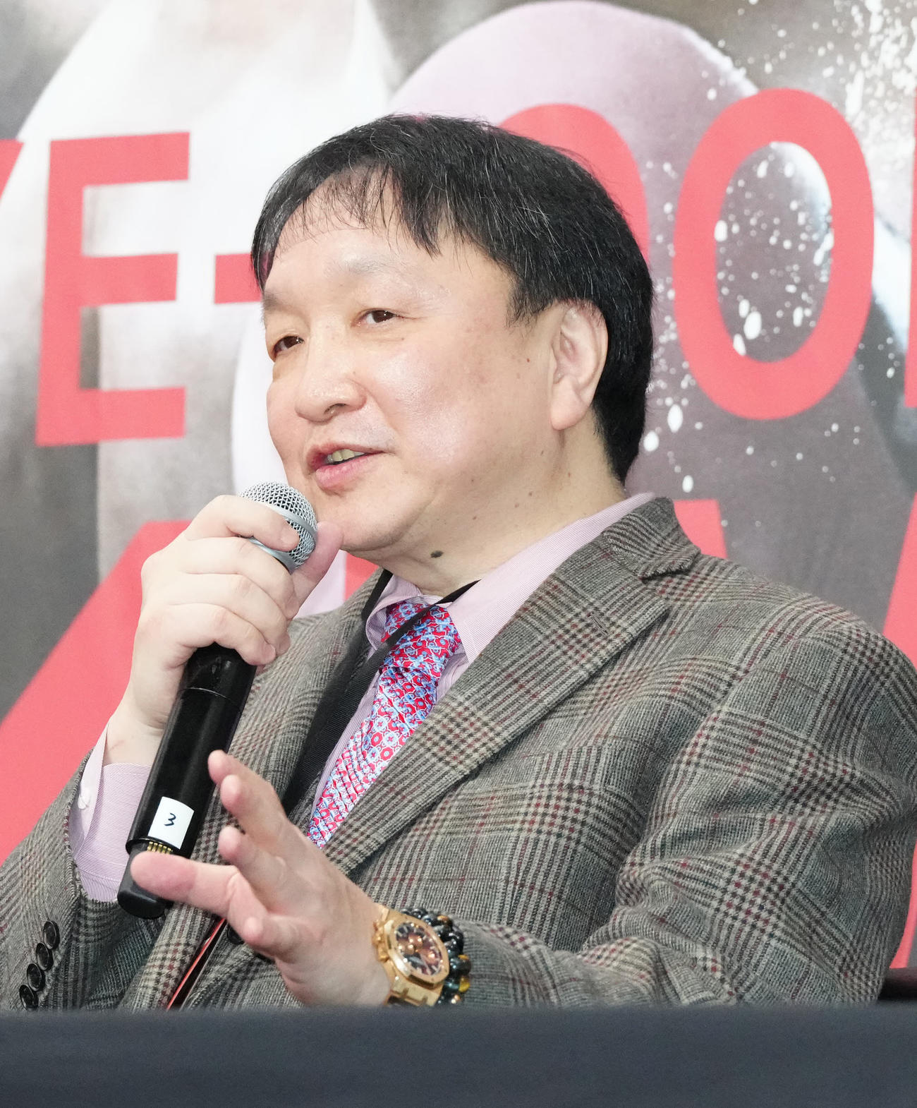 大橋ジムの大橋秀行会長（2025年撮影）