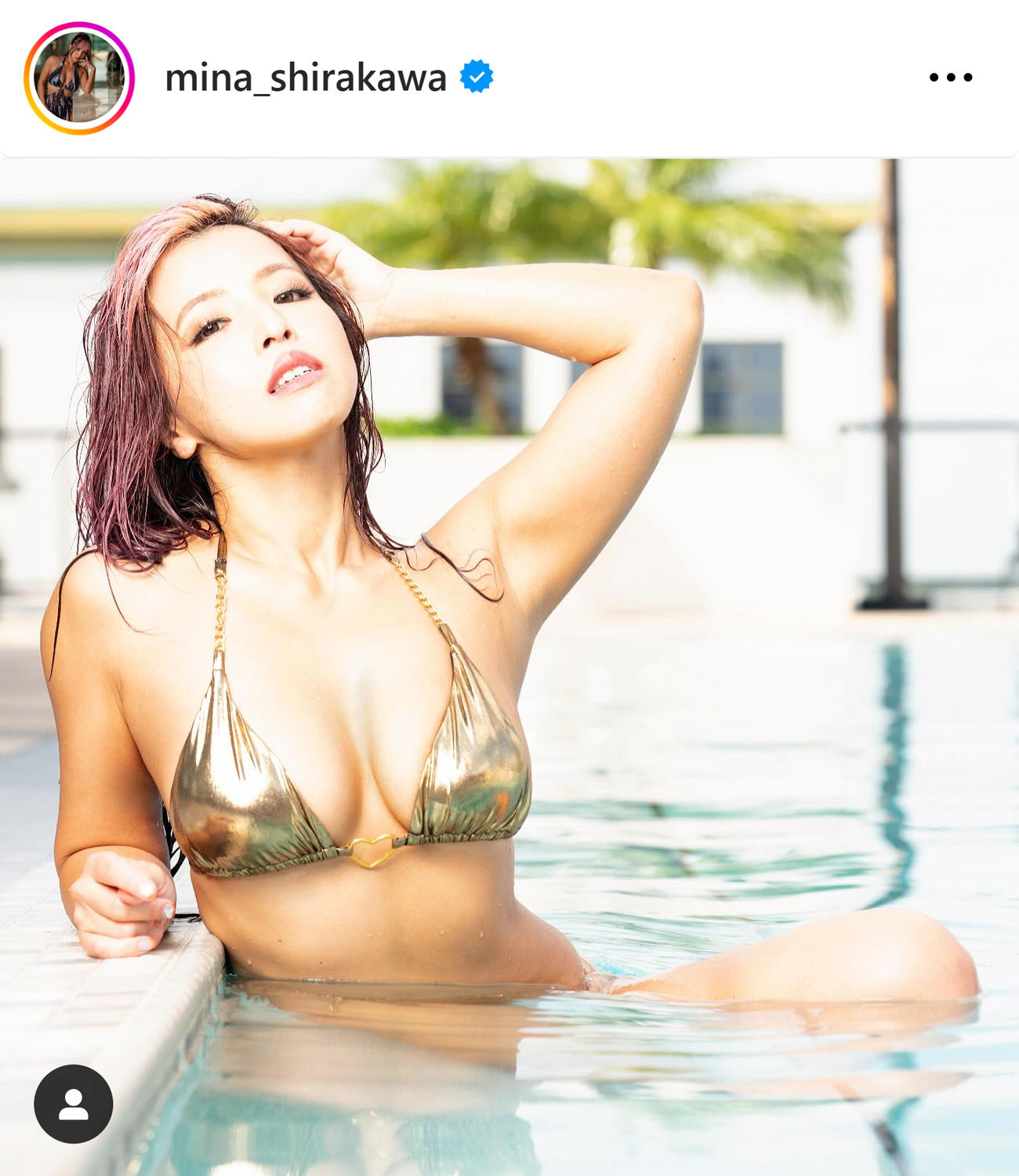 白川未奈のインスタグラムから