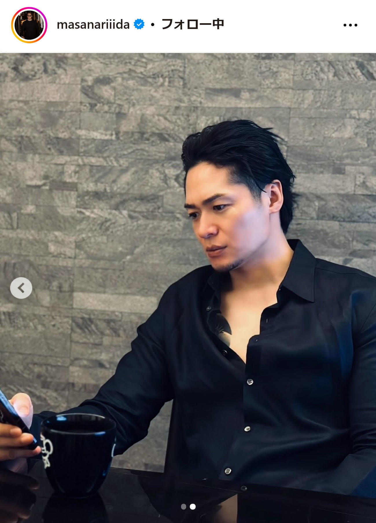 飯田将成のインスタグラムから