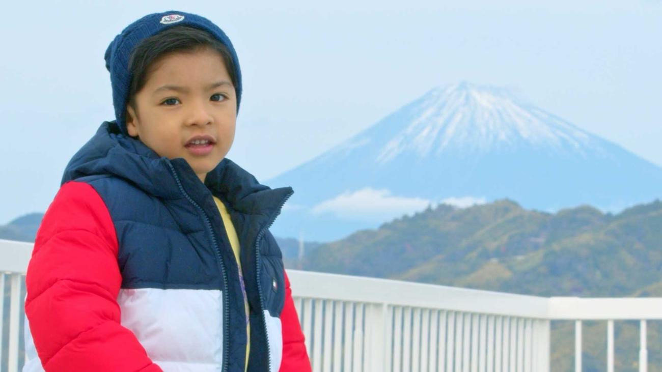 亀田和毅の長男、望有くん（TMKジムジム提供）