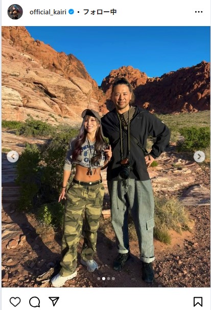カイリ・セインのインスタグラムから