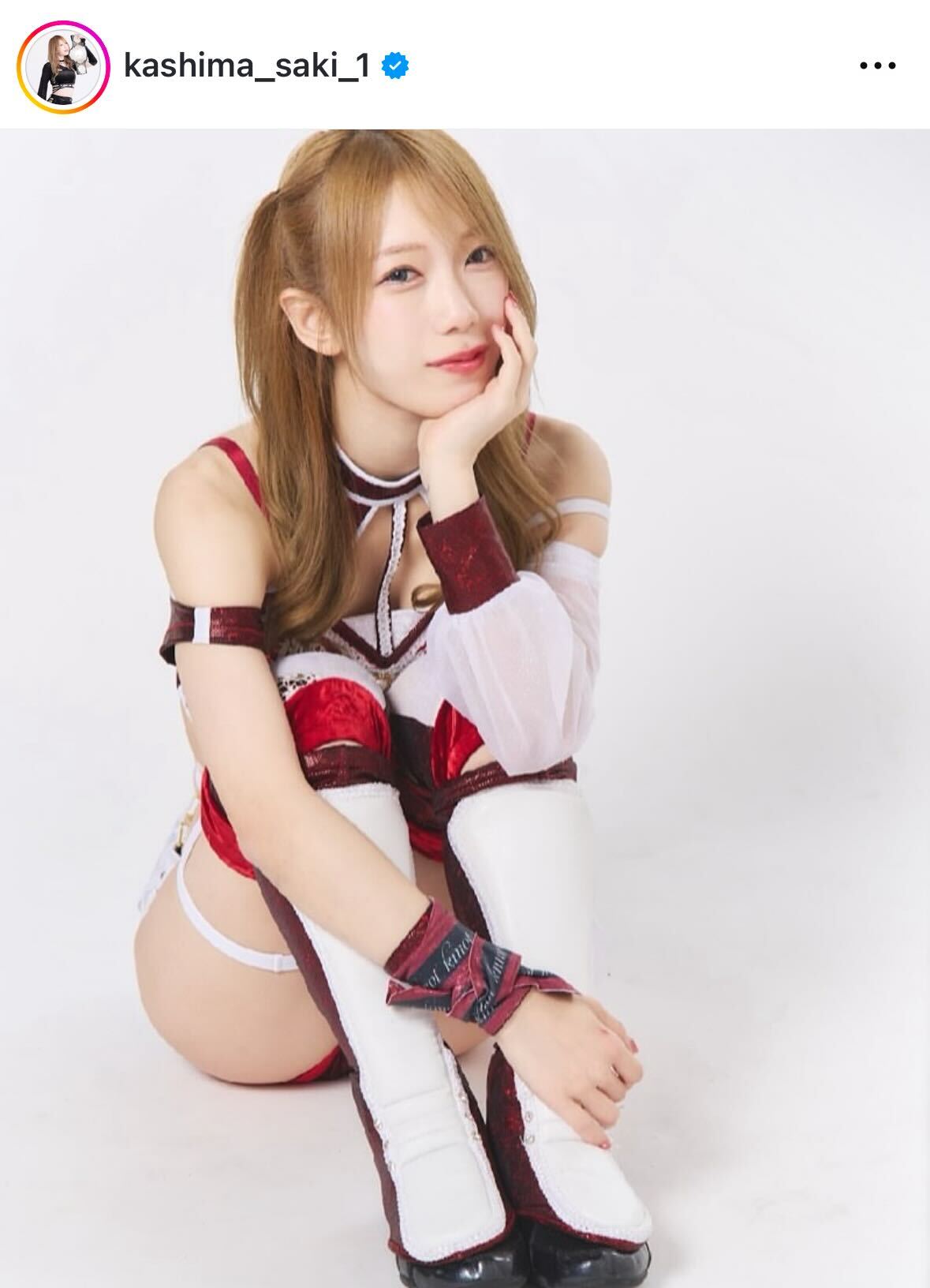 鹿島沙希のインスタグラムから