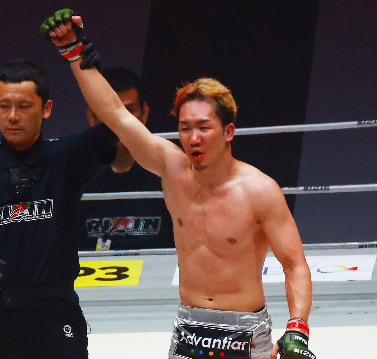 4日のRIZIN男祭りで鈴木千裕に勝利した朝倉未来