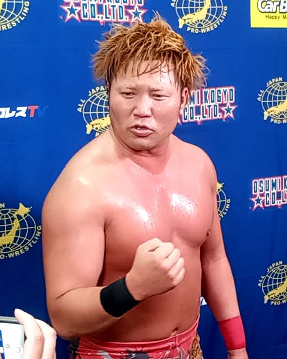 5・18大田区総合体育館でのチャンピオン・カーニバル優勝決定トーナメント進出を決めた宮原健斗