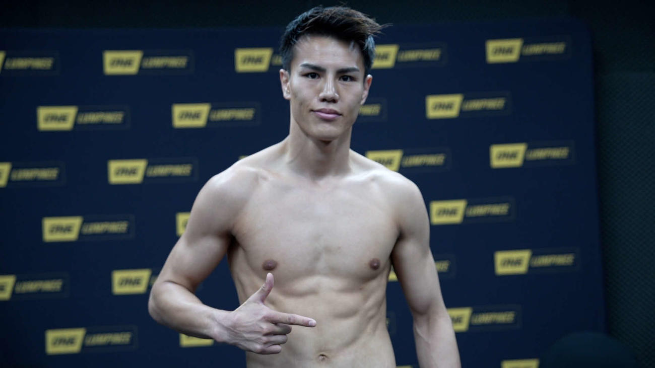 計量＆ハイドレーションをクリアした海人（C）ONE Championship