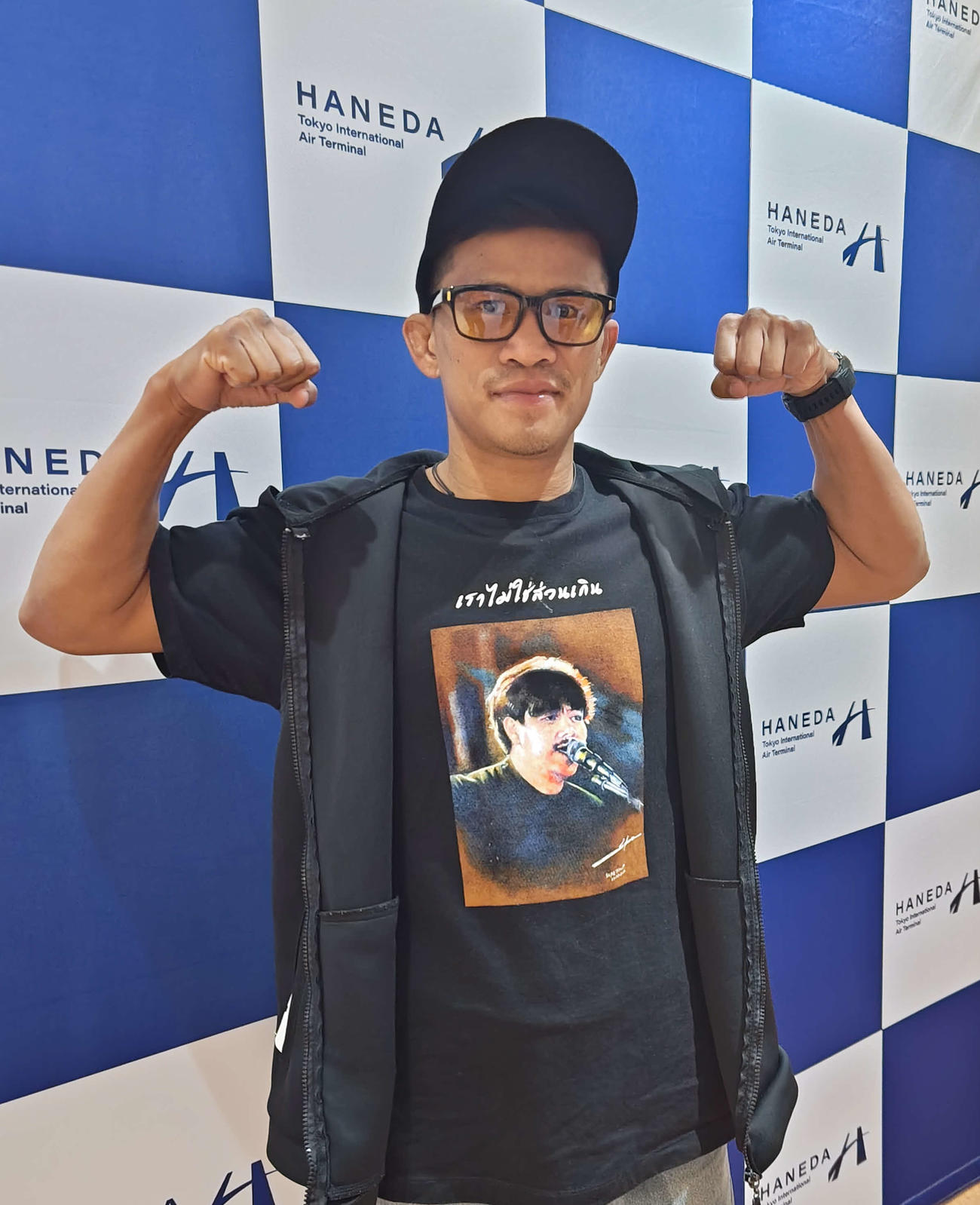 28日にWBO世界バンタム級王者武居由樹に挑戦するため、来日した同級8位ユッタポン・トンデイ