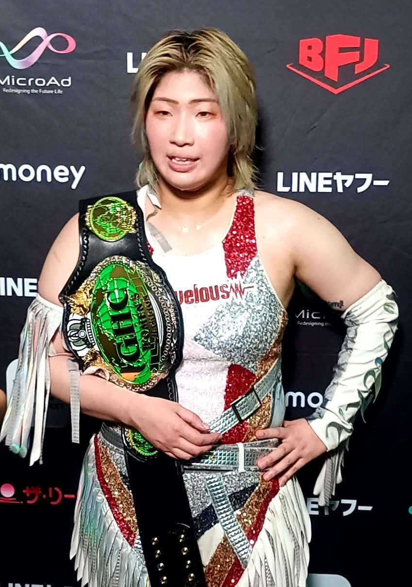 GHC女子王座を戴冠した彩羽匠