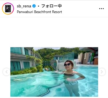 RENAのインスタグラムから