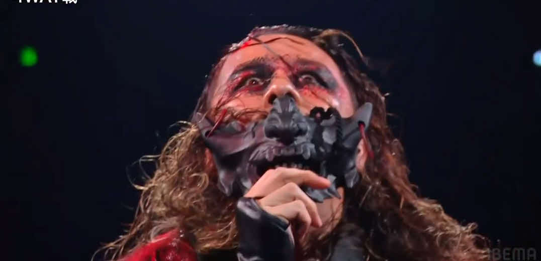 キング・オブ・ザ・リング・トーナメント予選に出場した中邑真輔（C）AbemaTV, Inc.