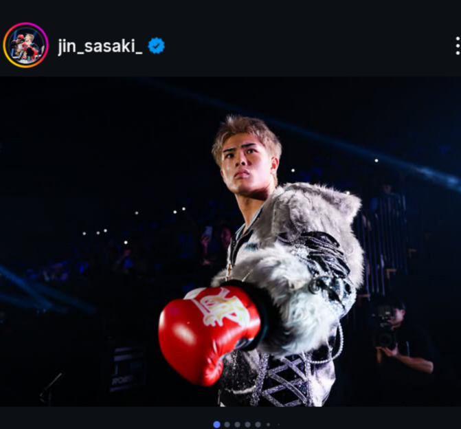 佐々木尽のインスタグラムから