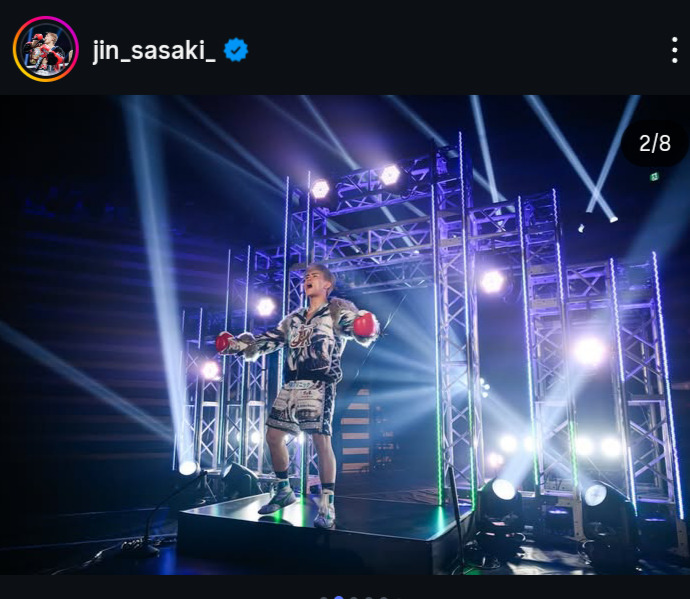 佐々木尽のインスタグラムから