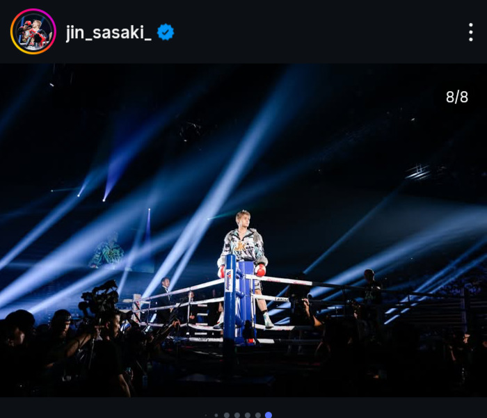 佐々木尽のインスタグラムから