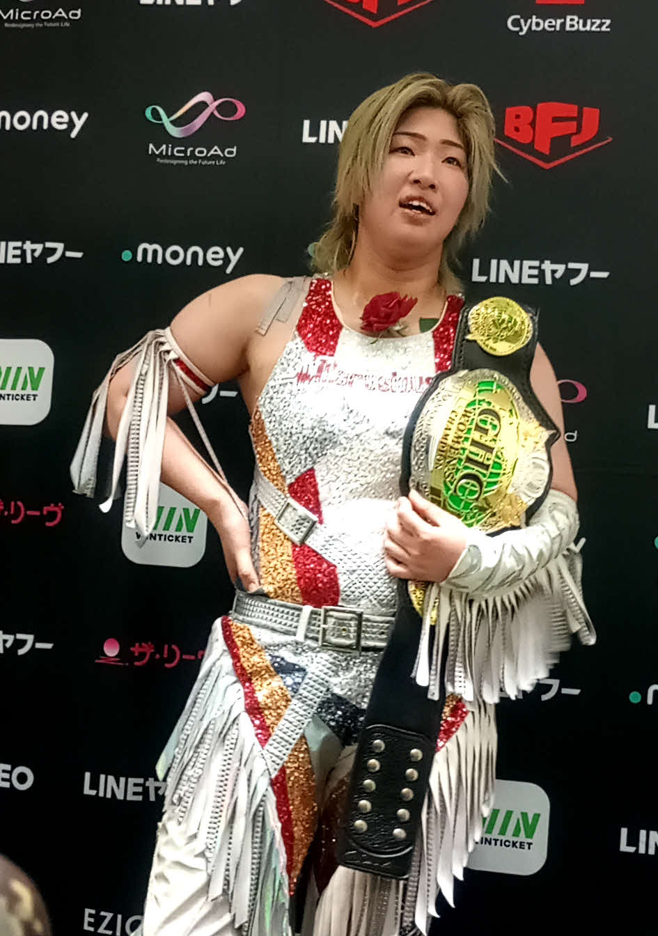 GHC女子王座を防衛した彩羽匠は林下詩美との一騎打ちが決まった