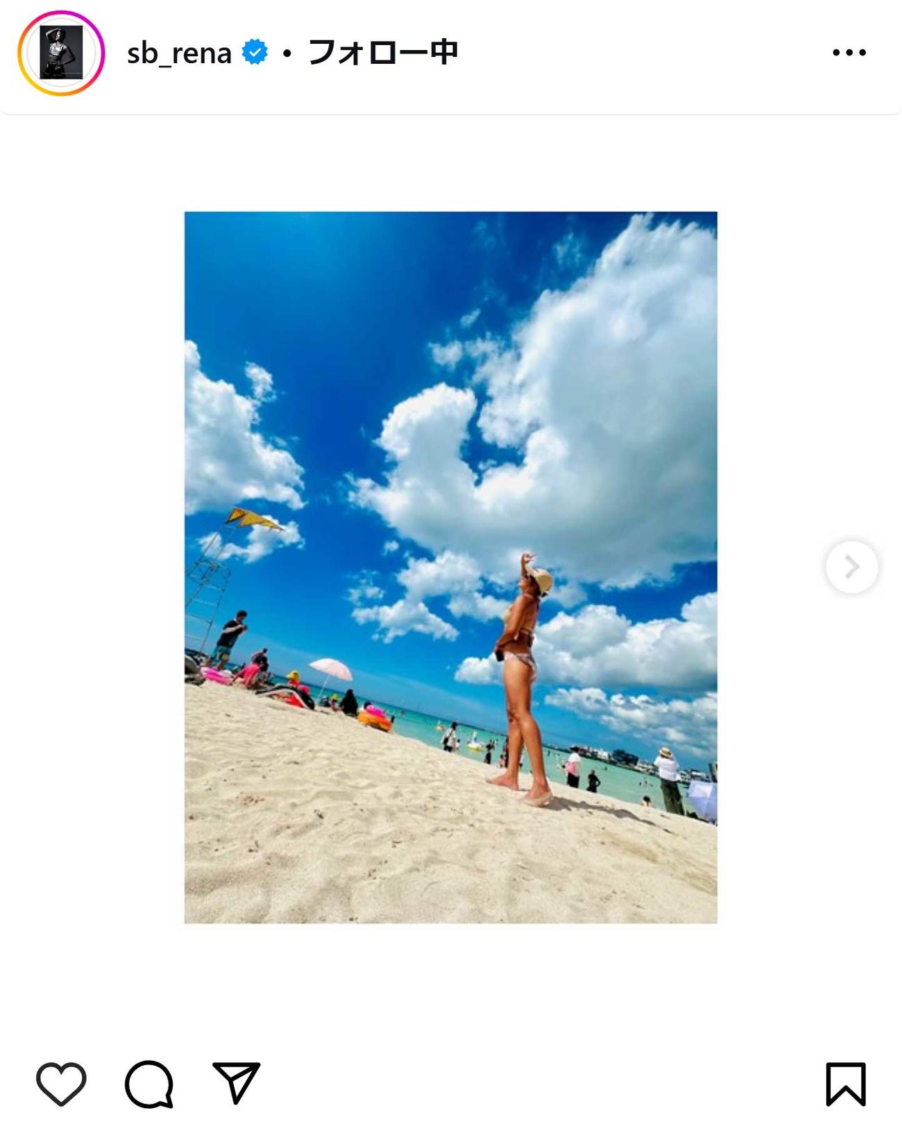 RENAのインスタグラムから