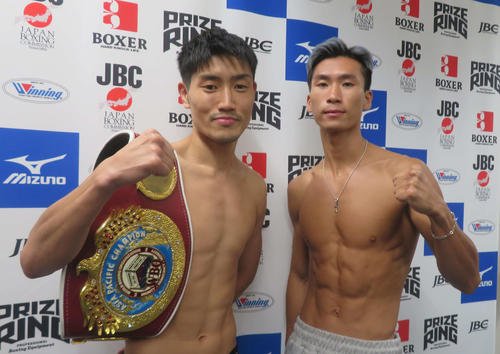 WBO・AP王者藤田健児V3防衛戦へ計量パス「人の心に刺さるような、魂の