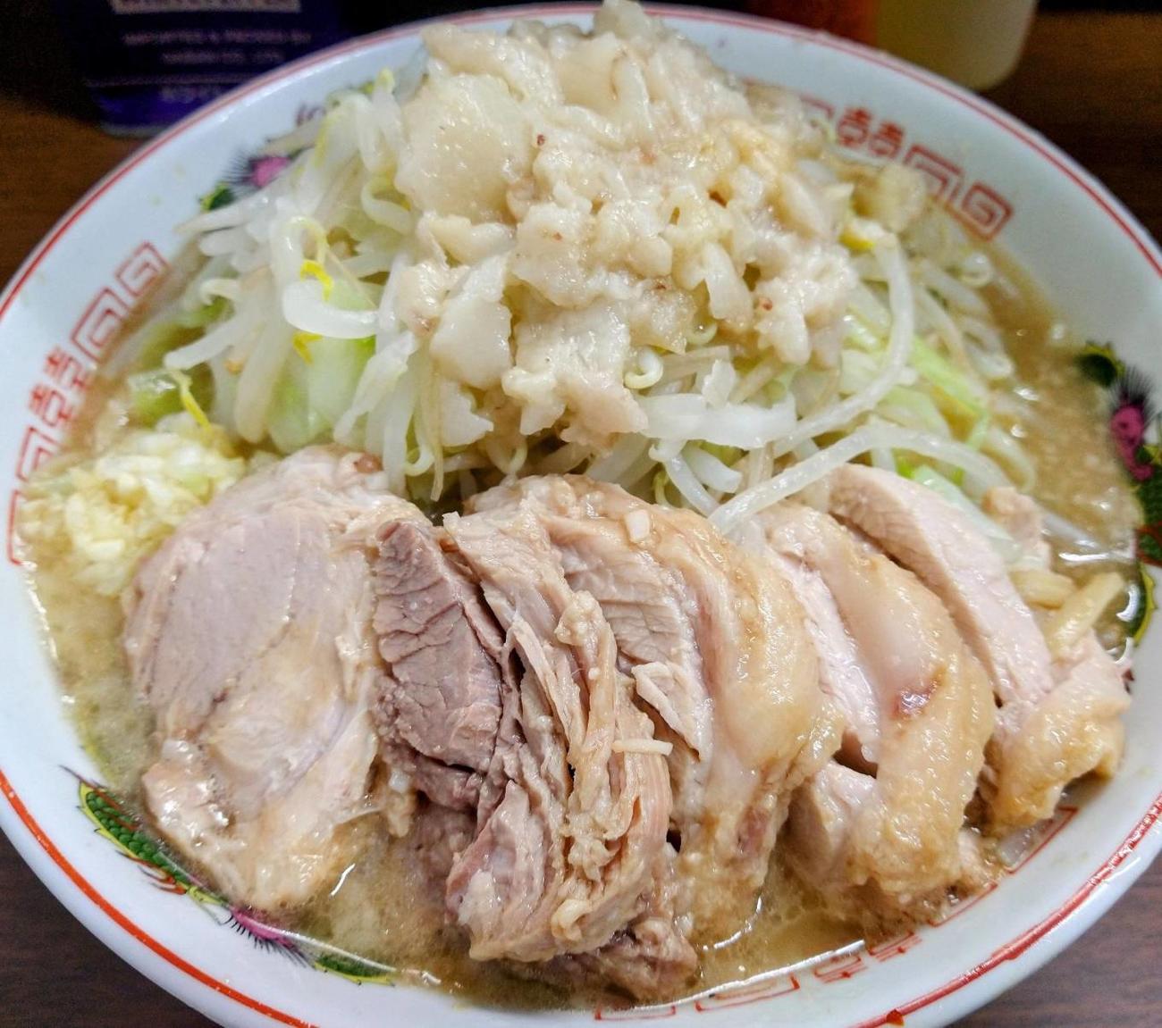 ラーメン二郎の一杯