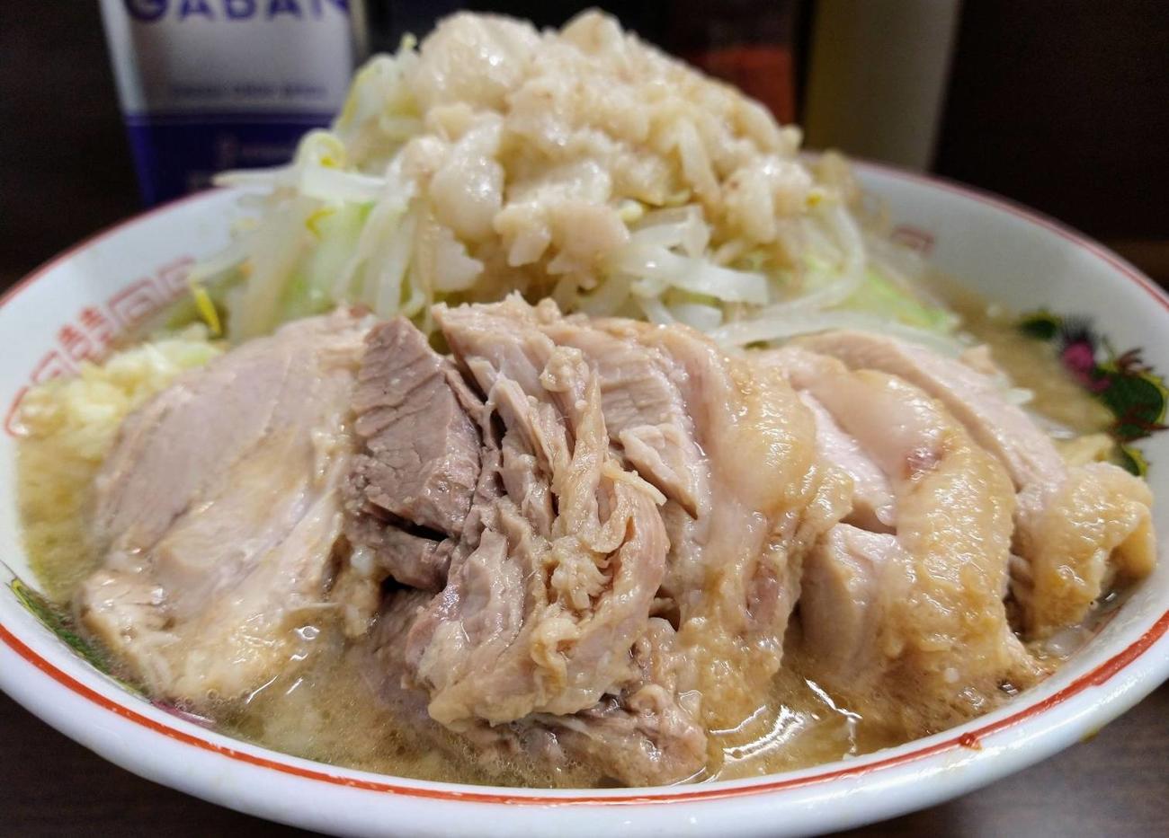 ラーメン二郎の一杯