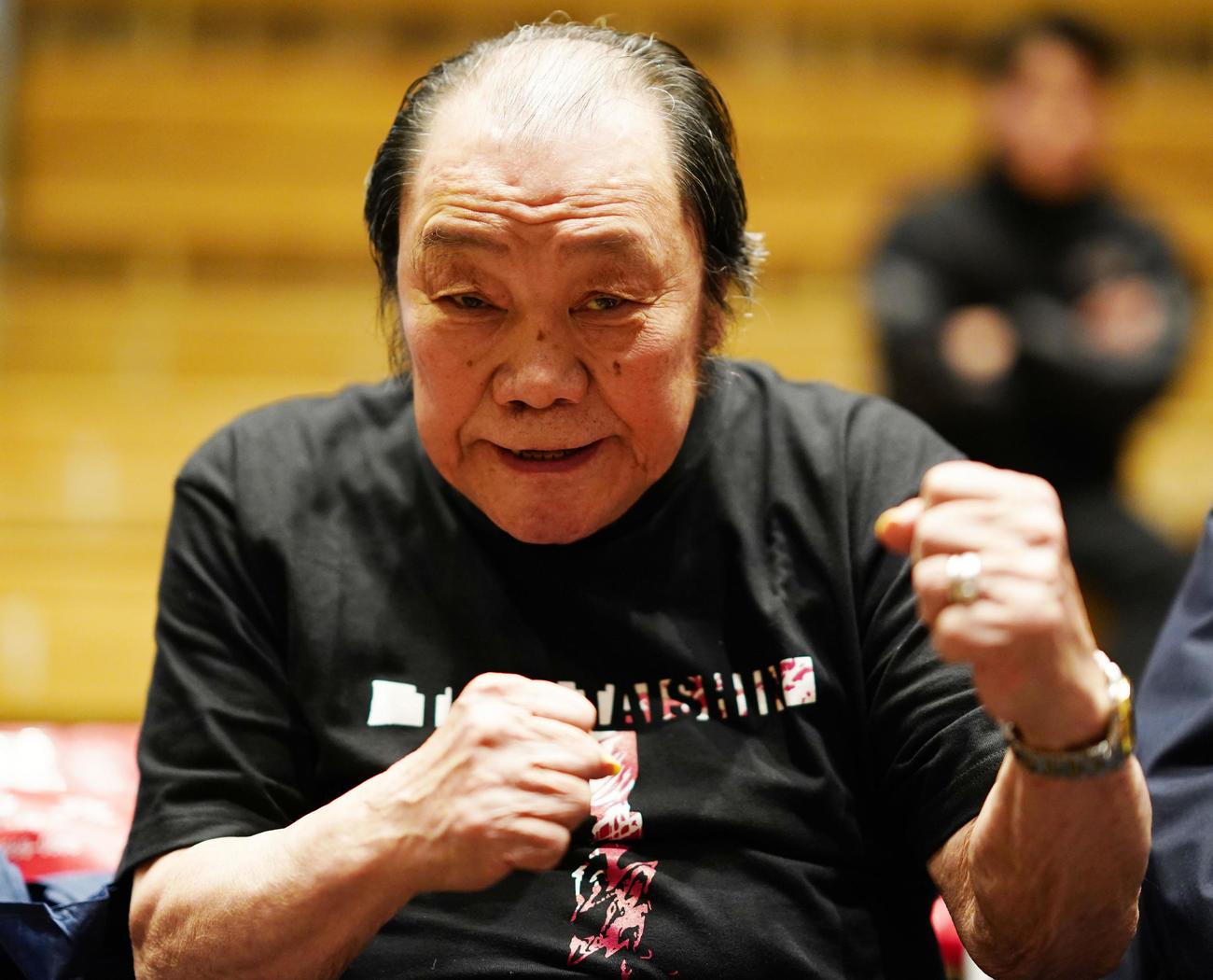 輪島功一氏（24年12月10日撮影）