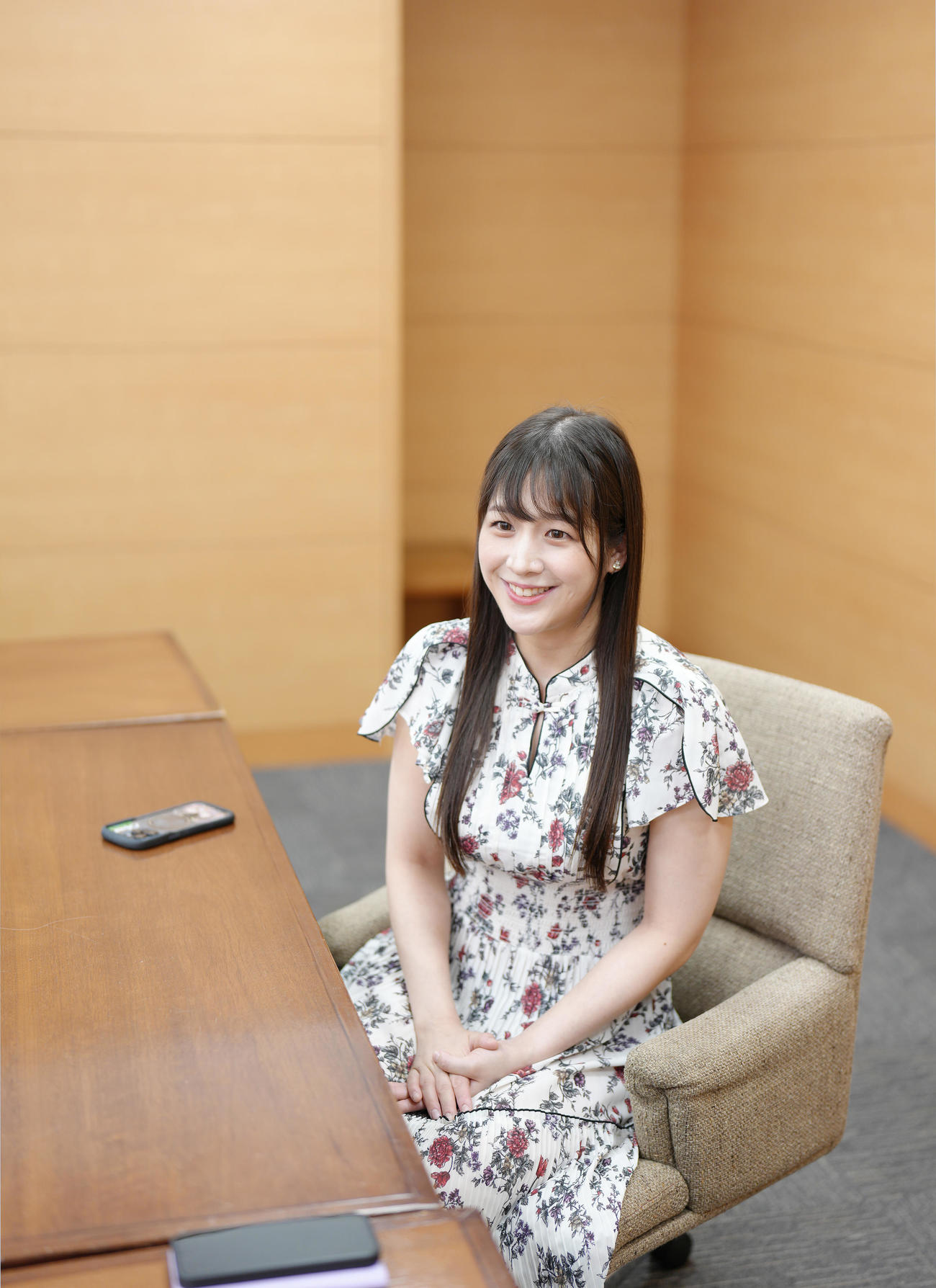 多岐にわたった挑戦を続ける上原わかな（撮影・足立雅史）