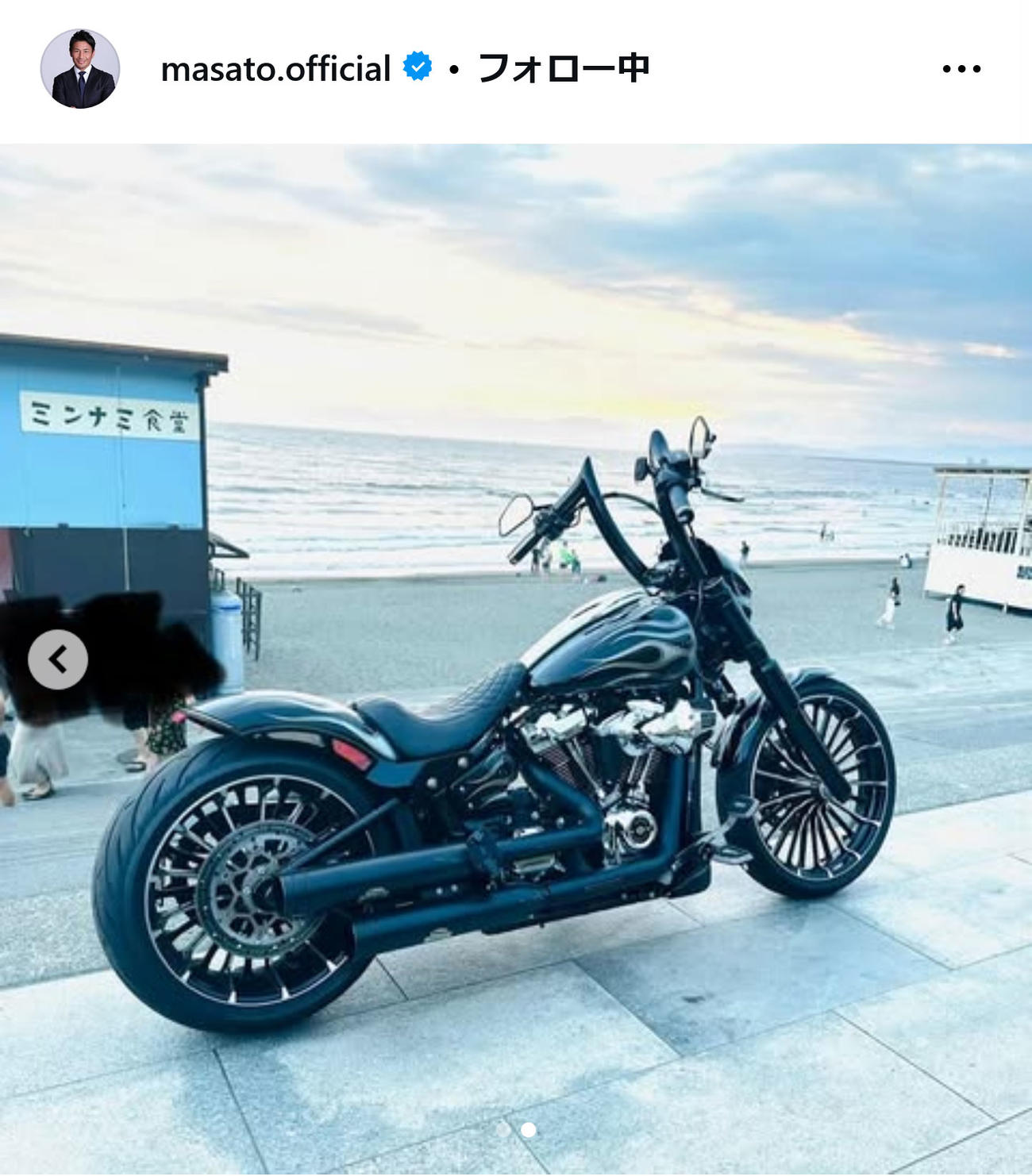 魔裟斗インスタグラムから