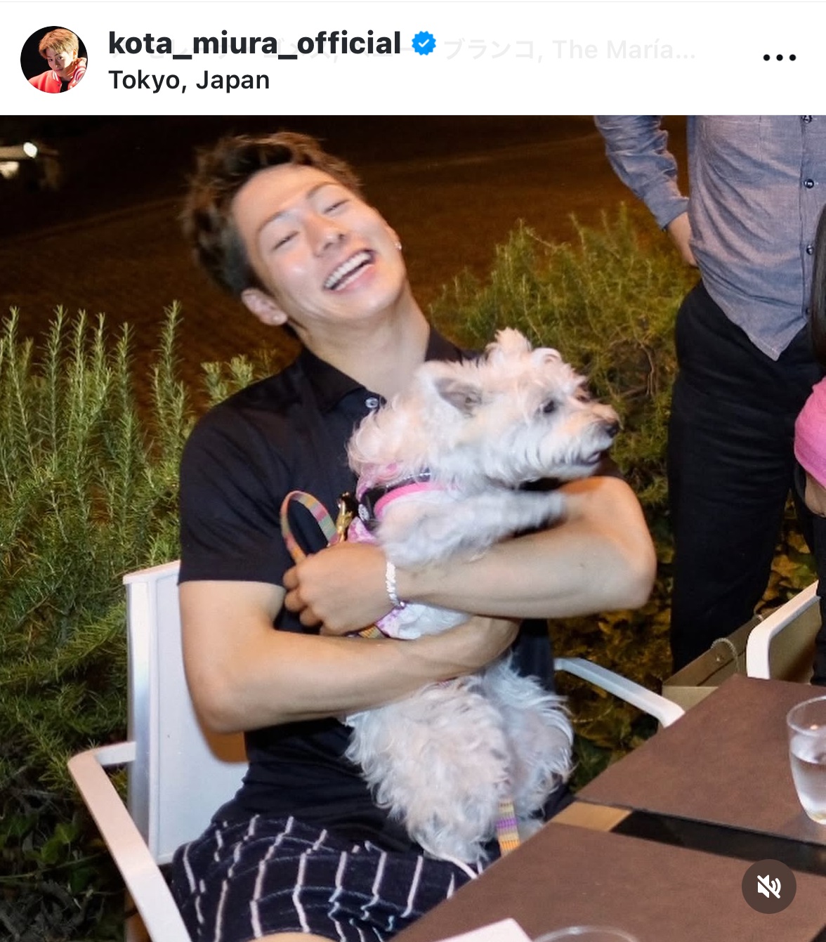 三浦孝太のインスタグラムから